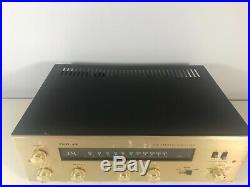 Rare Vintage Pilot 610 Tube Amp/ Integrated Stereo Receiver Phono/fm - Ecl86