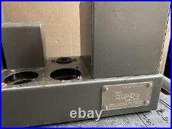 Rare Vintage Set Quad II / 22 Tube Amplifier Preamplifier England KT66 Untested