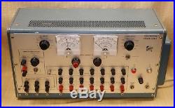 Rare Vintage Tektronix Engineering Power Supply Tube Amp Build Design Amplifier
