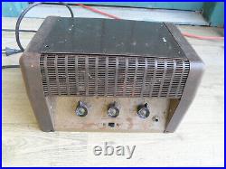 Rare Vintage Tube amp amplifier guitar mic Sears Silvertone PA