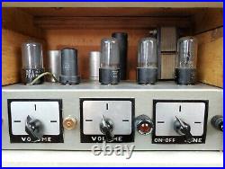 Rare Vtg Flot-A-Tone Vintage Guitar Tube Amp / Amplifier Late 40's Early 50's