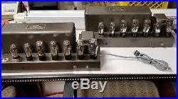 Rare pair vintage WURLITZER 771 mono triode tube amplifier 45 2A3 PP