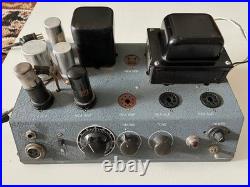 Rca Mi-12222-b Vintage Mono Tube Amplifier Pair Untested