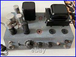 Rca Mi-12222-b Vintage Mono Tube Amplifier Pair Untested
