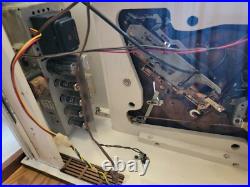 Rca Victor Rare MCM Wall Mount Insert Tube Amp Record Player Phonograph Vtg Wood