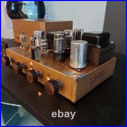 Recapped Vintage Bogen DB110G Vacuum Tube Mono Amplifier Hifi Stereo Component