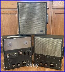 Roberts AKAI A-901 Vintage Reference Stereo Tube Amplifier & 90-C Reel Recorder