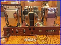 SAVE! Don McGohan WA-330A Mono Tube Amplifier withvintage tubes! 1955. UNTESTED
