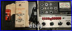 SENCORE TC162 Amp Tube Tester, Mighty Mite VII withSet-Up Book. VINTAGE, WORKS