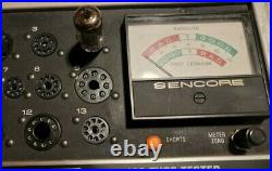 SENCORE TC162 Amp Tube Tester, Mighty Mite VII withSet-Up Book. VINTAGE, WORKS