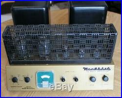 SINGLE Vintage Heathkit W6A W6M Mono Tube Amplifier 1960s 70 Watts