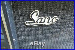 Sano Model 160 Guitar Amp 12 Vintage Combo Tube Classic 60's NR HEAR