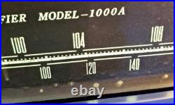 Sansui 1000a tube receiver-ultra rare in this condition. Comes withorig manual