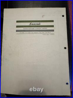 Sansui 1000a tube receiver-ultra rare in this condition. Comes withorig manual Sansui 1000a tube receiver-ultra rare in this condition. Comes withorig manual