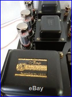 Sansui Q-3535 and SP-220 Tube Amplifier CLEAN & WORKS Super Rare Vintage -READ