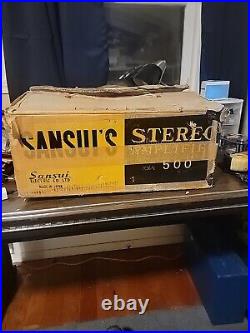 Sansui's stereo amplifier vintage
