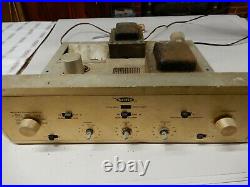Scott Type 99C Vintage Tube Amplifier Parts or Refurbish