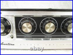 Sears Silvertone Stereo Tube Amplifier Model 2029 Mid Century Modern Vintage