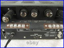 Sears Silvertone Stereo Tube Amplifier Model 2029 Mid Century Modern Vintage