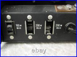 Sears Silvertone Stereo Tube Amplifier Model 2029 Mid Century Modern Vintage