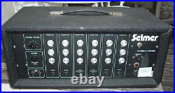 Selmer PA 100/6 S. V. PA 6 channel restored vintage valve amplifier tube amp bass