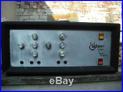 Selmer treble and bass 50RSV 50w vintage british valve amplifier tube amp 50R SV