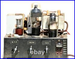 Siemens ELA 515B power amplifier vintage tube amp Italy 6L6 6SL7 MONO YEAR 1948