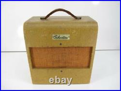 Silvertone 1330 Vintage 1950s Guitar Combo Tube Amplifier Amp USA