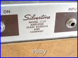 Silvertone 1330 Vintage 1950s Guitar Combo Tube Amplifier Amp USA