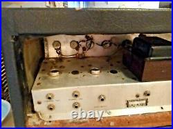 Silvertone 1474 reverberation Twin Twelve Tube amp HEAD parts unit. Vintage1962