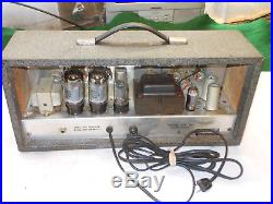 Silvertone 1483 Danelectro Vintage Tube Amp Head 23 watts Modded with Master