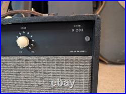 Sound Projects R-203 Guitar Tube Amplifier Complete Not Working Vintage 1960s