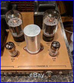 Stromberg- Carlson ASP-422 Stereo Tube Amplifier Amp Vintage