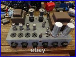 Stromberg Carlson AU 57 Tube Amplifier Head Mic Preamp Vintage Rare Works 100%