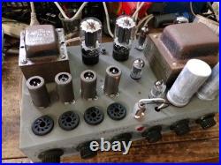 Stromberg Carlson AU 57 Tube Amplifier Head Mic Preamp Vintage Rare Works 100%