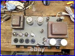 Stromberg Carlson AU 57 Tube Amplifier Head Mic Preamp Vintage Rare Works 100%