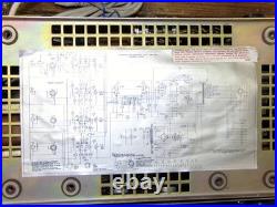 Stromberg Carlson AU 57 Tube Amplifier Head Mic Preamp Vintage Rare Works 100%