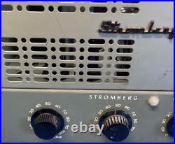 Stromberg Carlson AU-58 Vintage 6L6 Tube Amplifier Guitar Harp 50 Watts