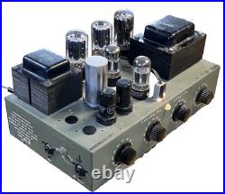 Stromberg Carlson AU-58 Vintage 6L6 Tube Amplifier Guitar Harp 50 Watts