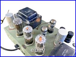 Stromberg Carlson AU-58 Vintage 6L6 Tube Amplifier Guitar Harp 50 Watts