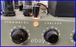Stromberg Carlson AU-58 Vintage 6L6 Tube Amplifier Guitar Harp 50 Watts