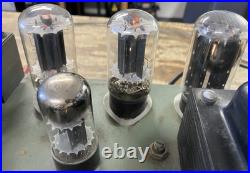 Stromberg Carlson AU-58 Vintage 6L6 Tube Amplifier Guitar Harp 50 Watts