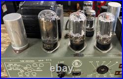 Stromberg Carlson AU-58 Vintage 6L6 Tube Amplifier Guitar Harp 50 Watts