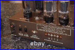 Superb Pair Late 1950s Eico Model HF-20 Vintage Integrated Tube Amps