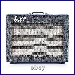 Supro 1624 TN 1961 Original Footswitch Rare Vintage Tube Guitar Amp Amplifier