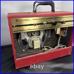 Supro Bantam Vintage Tube Amplifier Red/Black