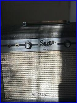Supro Tube Amp S6606 Super Six Vintage Analog