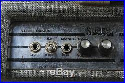 Supro Valco Vintage S6497T Electric Guitar Amplifier 35 Watt Combo Tube Amp