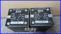 TANGO HIRATA FX-40-8 PP Output Transformer Pair 40W 8k KT88 EL34 Vintage Japan