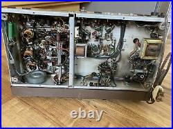 THE FISHER 50R Tube AM/FM Tuner Preamp Phono MONO Vintage RARE parts or repair